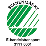 Svanenmärkta e-handelstransporter