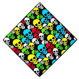 Dödskalle Bandana Colorful Skulls