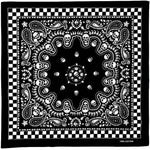 Dödskalle Bandana Racing Stripes