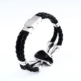 Biker Armband Med Dödskalle