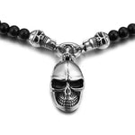 Dödskalle Halsband Stål