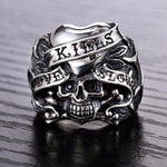 Ring Dödskalle Silver