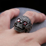 Dödskallering Calavera Jewels (Stål)