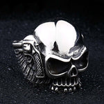 Biker Ring Stål