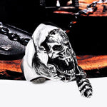 Zombie Ring Stål