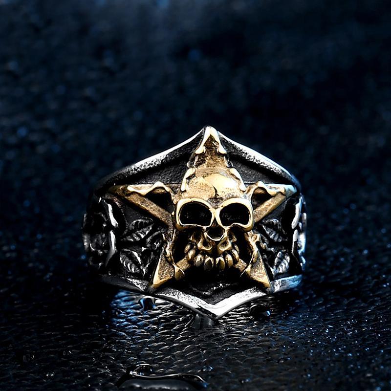 Satanist Kors Ring