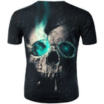 Cool T-Shirt Med Dödskalle