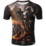 Demonisk Motorcykel T-Shirt