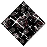 Bandana Med Spindelnät