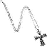 Halsband Dödskalle Krucifix
