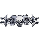 Back Patch Med Dödskallar