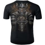 Dödskalle T-Shirt Med Viking