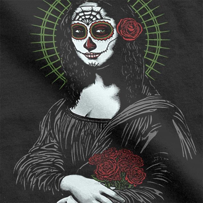 Santa Muerte T-Shirt Mona Lisa