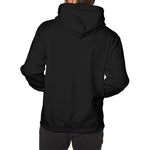 Ryggen På Svart Hoodie