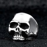 Dödskallering Rebel Skull (Stål)