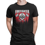 Dödskalle T-Shirt Firefighter