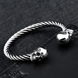 Dödskalle Armband Stål