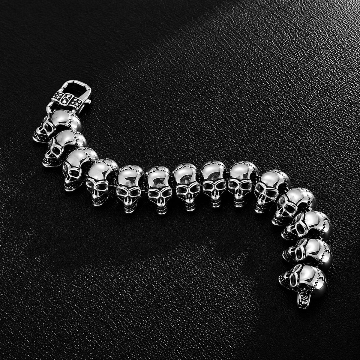 Dödskalle Armband Herr