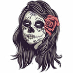Sticker Día De Muertos