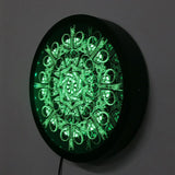 Grön Lampa Skelett