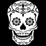 Sticker Mexikansk Dödskalle