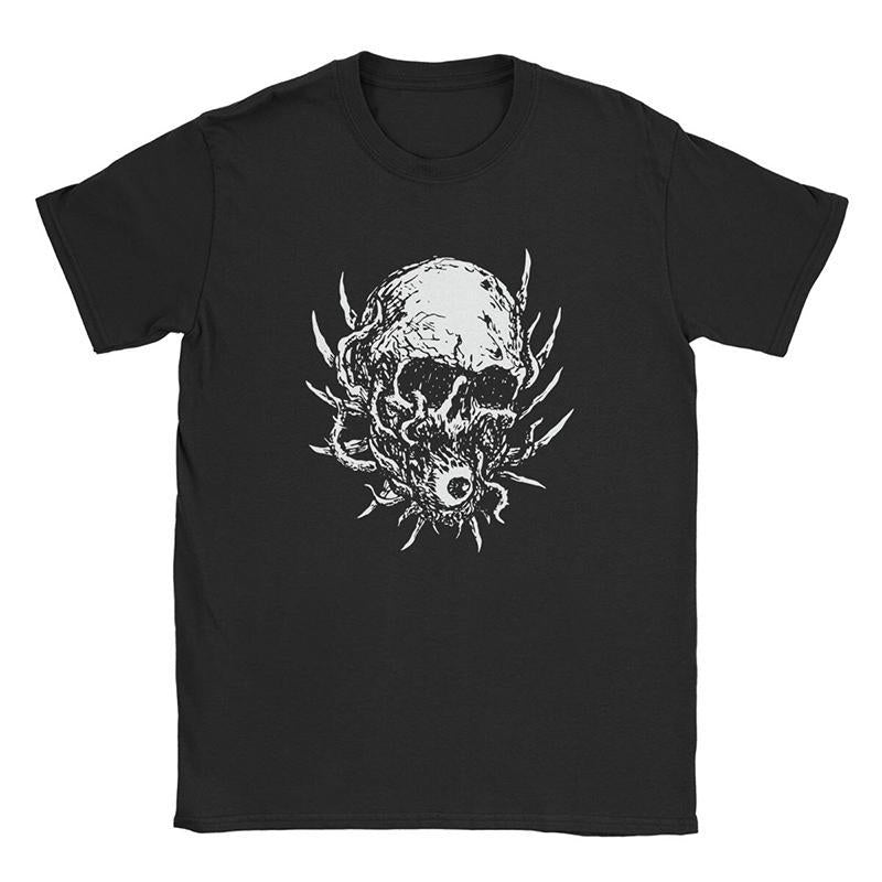 Monster T-Shirt Med Dödskalle