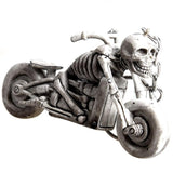 Dödskalle Nyckelring Motorcykel