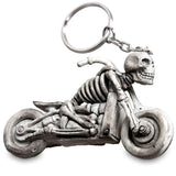 Nyckelring Skelett Motorcykel