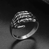 Skelett Ring Skeleton Fingers