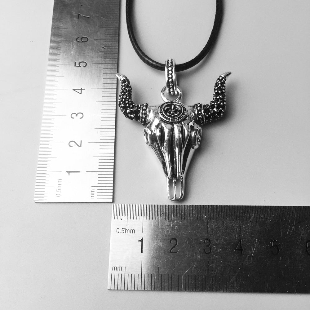 Halsband Med Djurkranium Sterling Silver 925