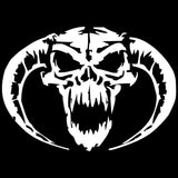 Sticker Demon Dödskalle
