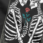 Svart T-Shirt L'Amoureux Skelett