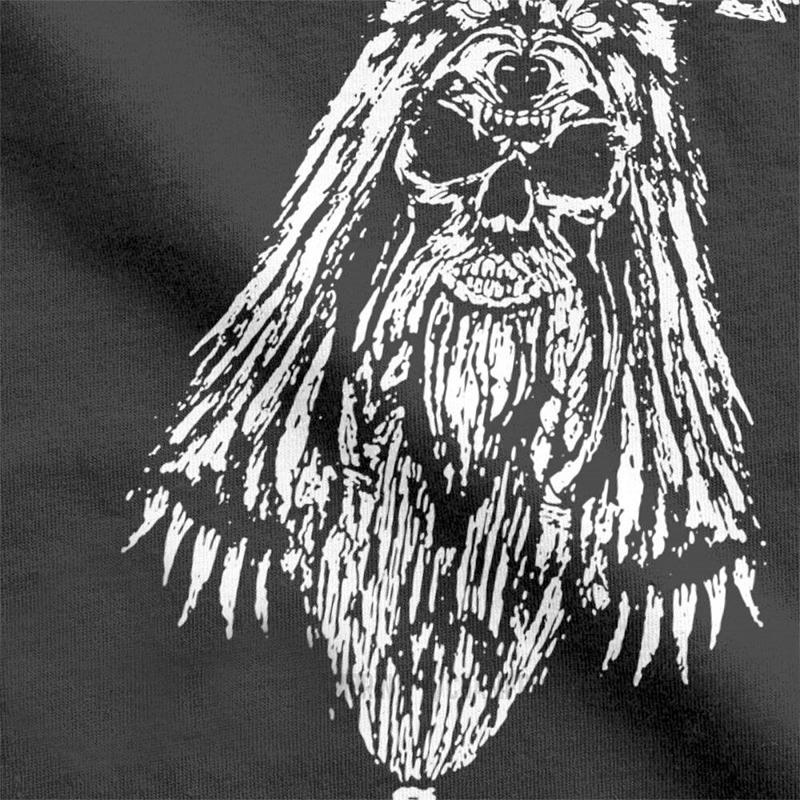 T-Shirt Med Viking Dödskalle