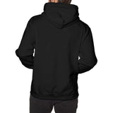 Baksidan På Svart Dödskalle Hoodie