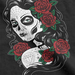 T-Shirt Day Of The Dead Tjej