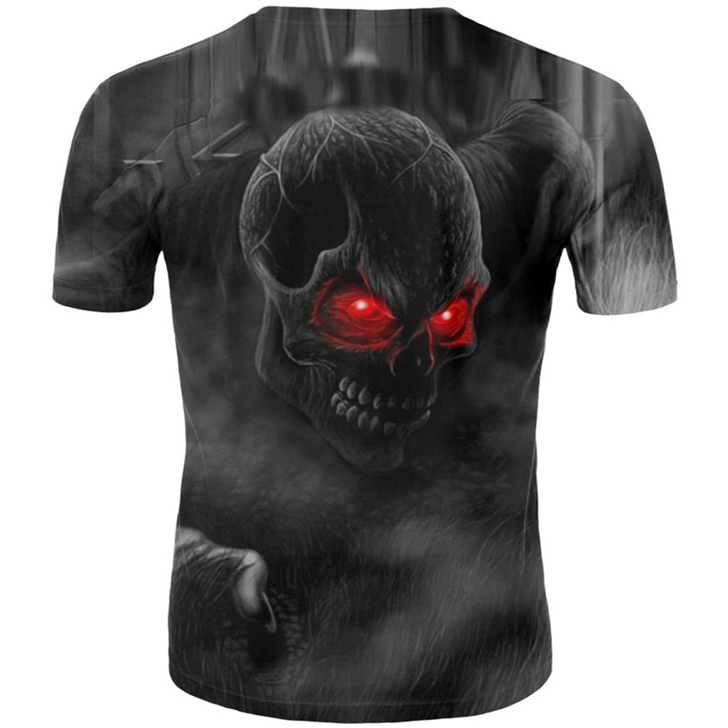 T-Shirt Dödskalle Demon