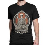 T-Shirt Skelett Buddha