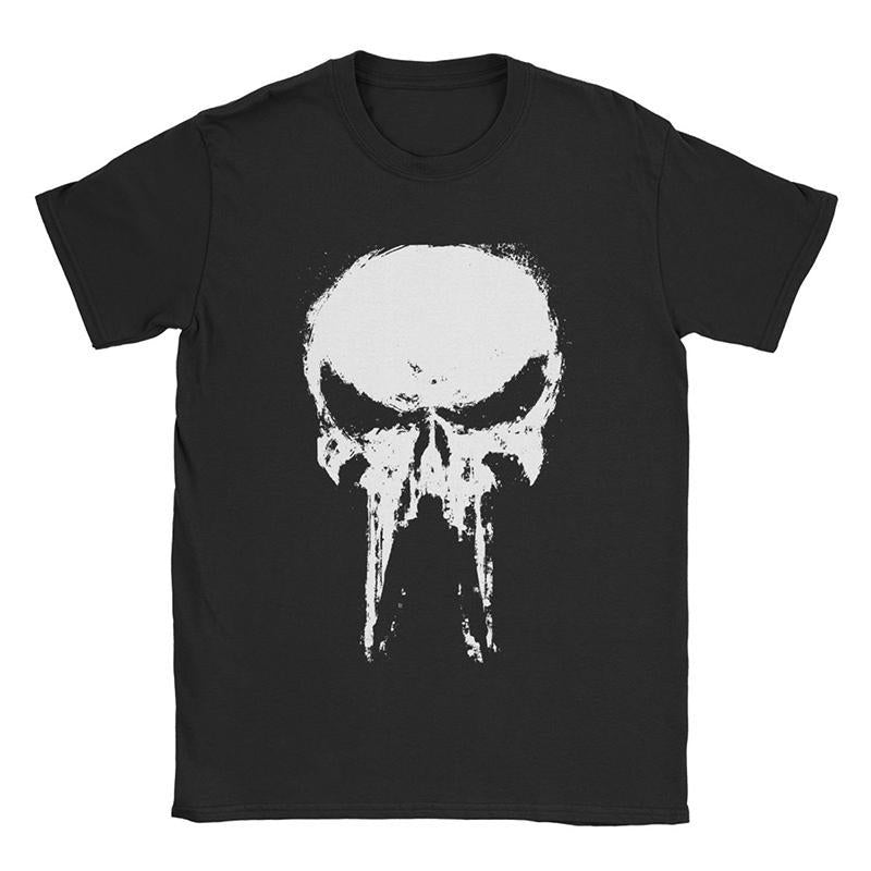 Svart T-Shirt Punisher