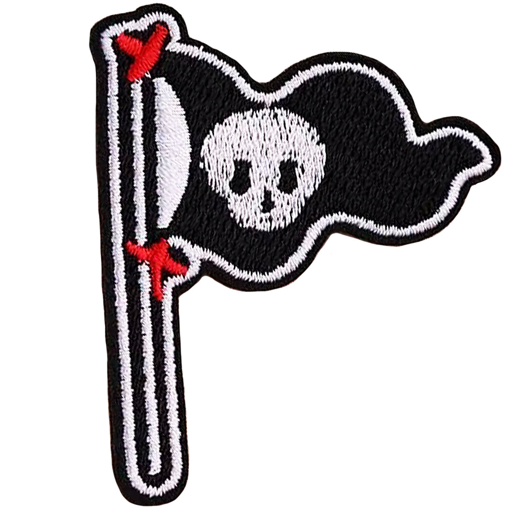 Tygmärke Piratflagga